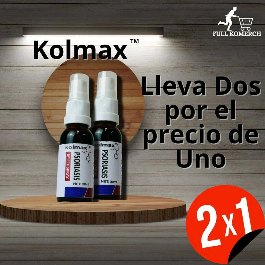 PAGA 1 LLEVA 2 KOLMAX®: Dile adiós a la Psoriasis (APROVECHA HOY)