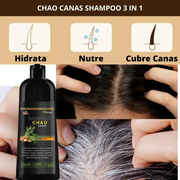 OFERTA HOY X2 SHAMPOO CHAOCANAS + TRATAMIENTO (GRATIS)