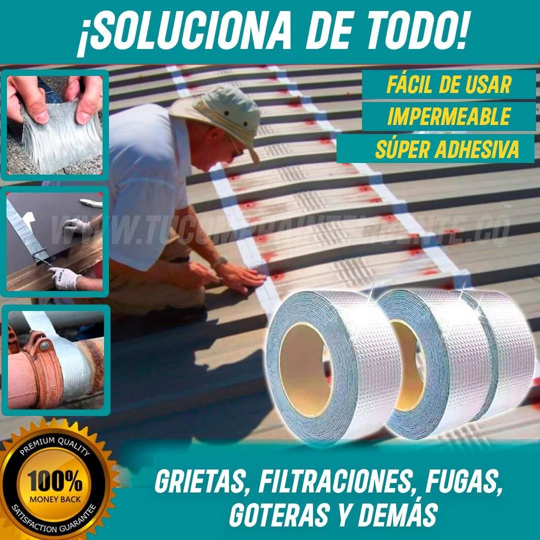 OFERTA 5 METROS: Cinta Impermeable Antifugas
