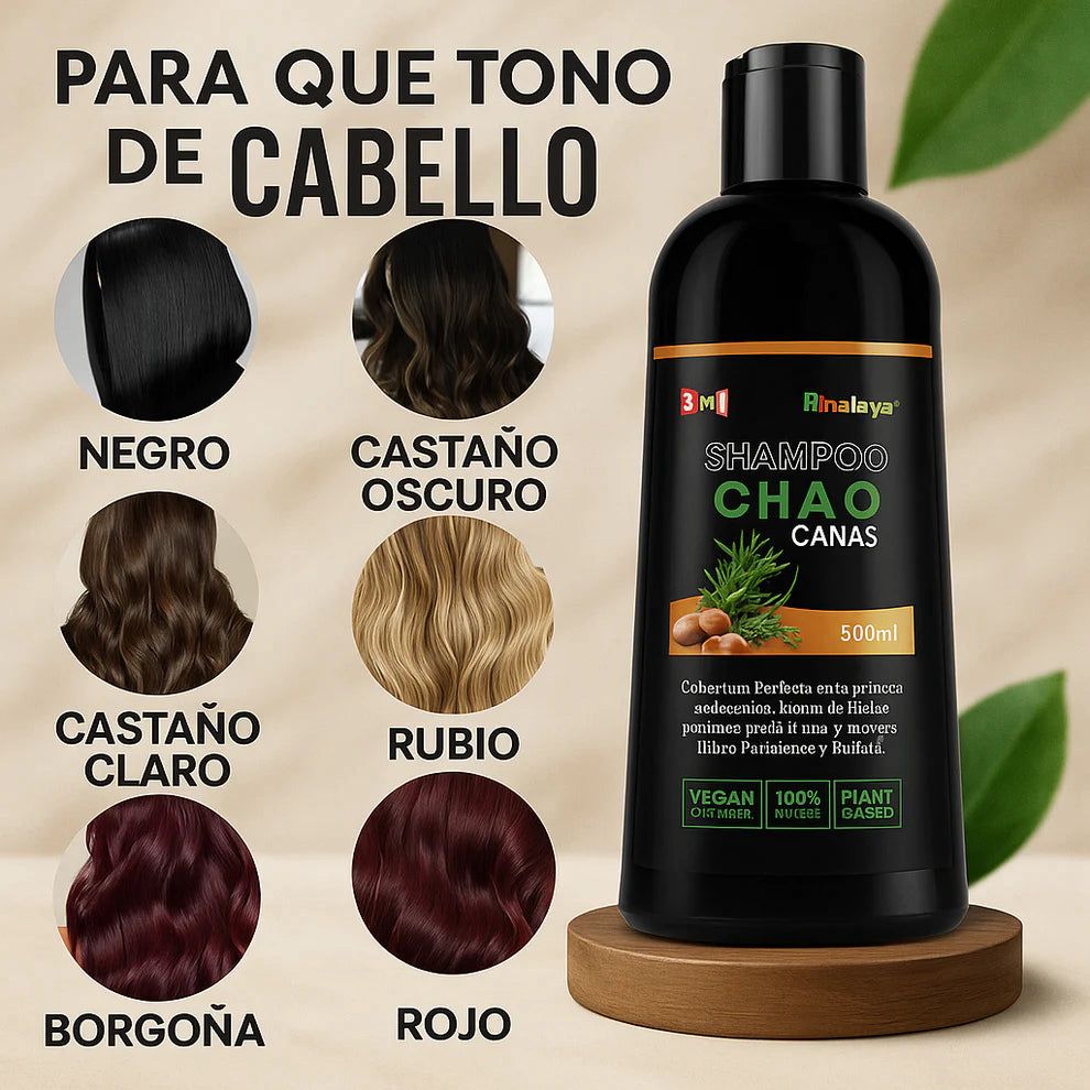 OFERTA HOY X2 COMBOS - SHAMPOO CHAOCANAS + TRATAMIENTO GRATIS (ORIGINAL)