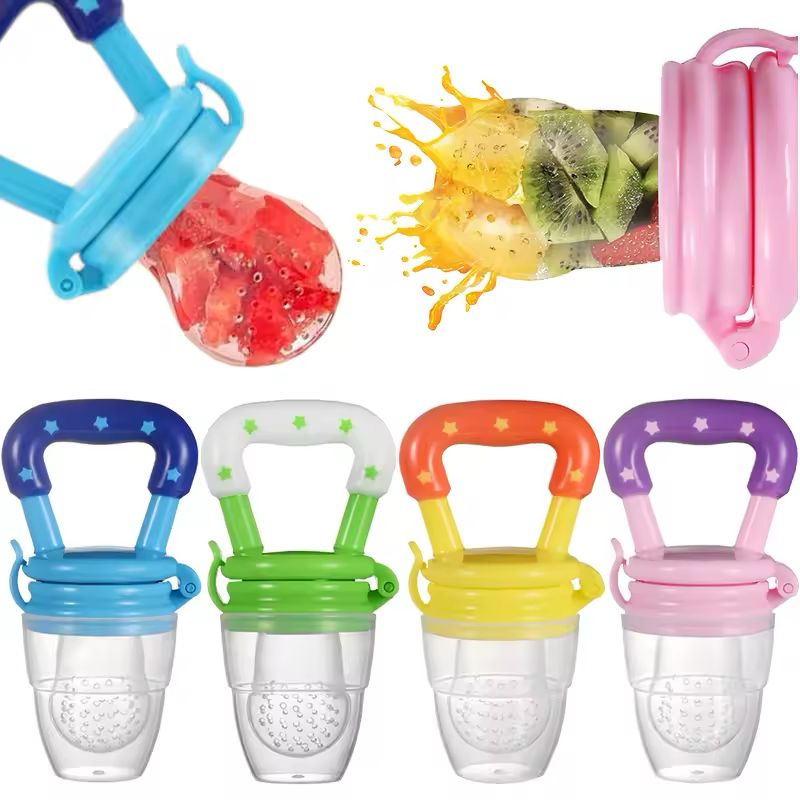 SUPER PRECIO FrutiBaby™ : Chupon de Silicona para Papillas y Frutas