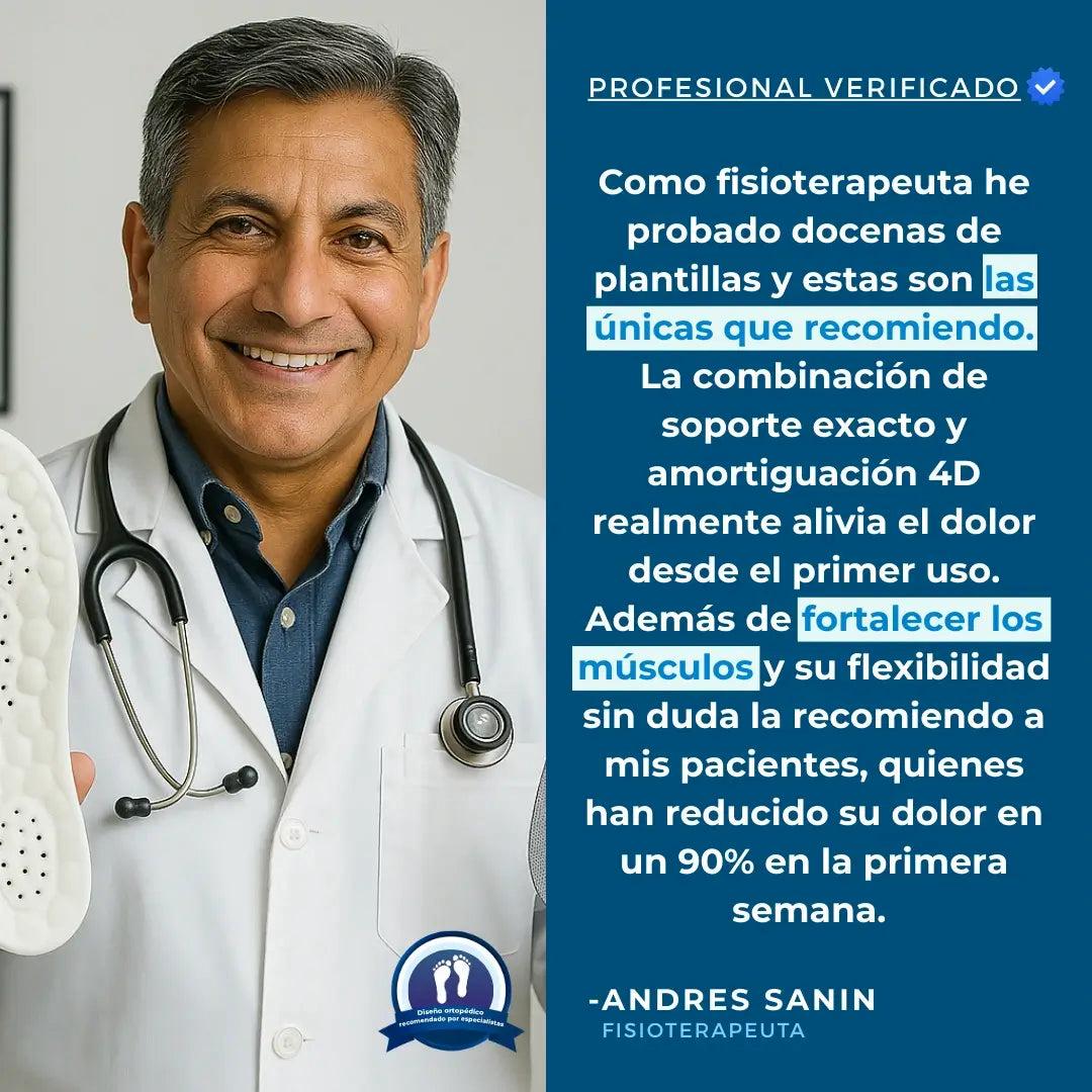 GRAN OFERTA LIQUIDACIÓN StepSmart®: Plantillas Ortopédicas 4D (100% Original)