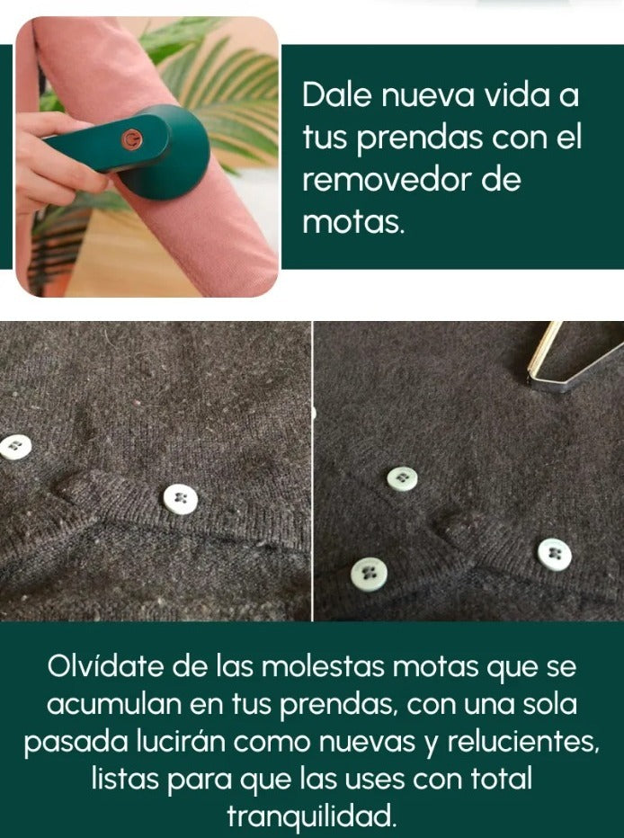 ClearLint®: Quitamotas Recargable