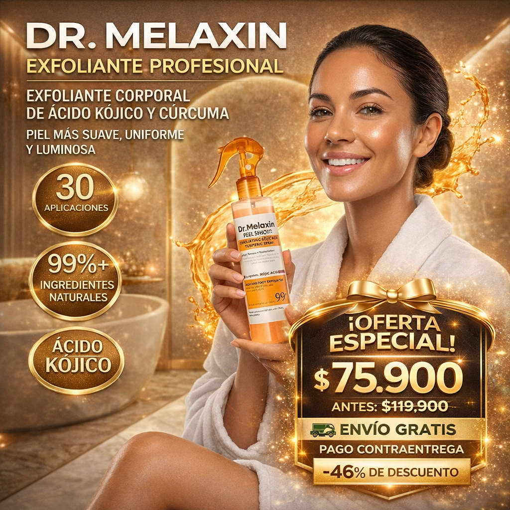 OFERTA MELAXIN™ Spray Renovador Antimanchas con Ácido Kójico y Cúrcuma