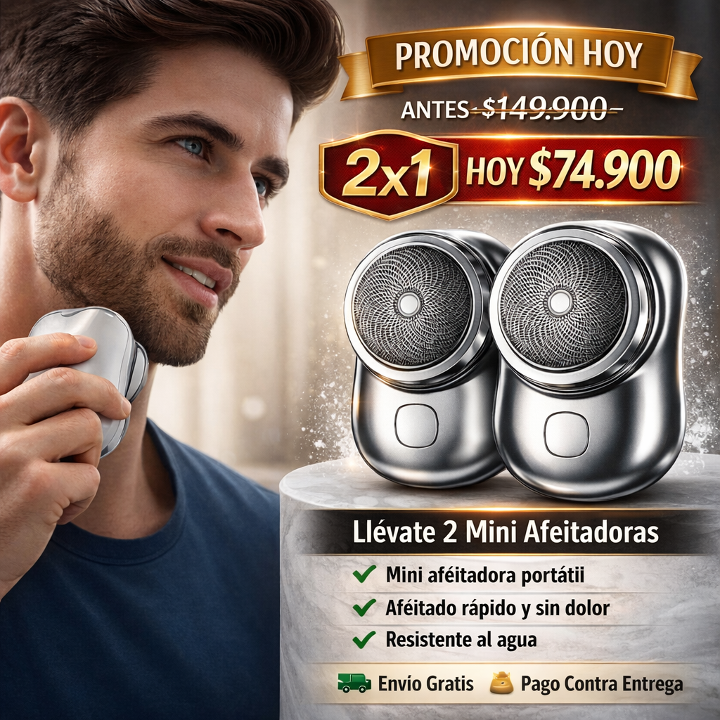 OFERTA 2X1 SharpMate®: Depilador Portátil (100% Original)