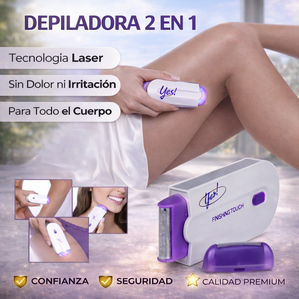 OFERTA HOY Depiladora EpiLux® para una piel suave sin irritación
