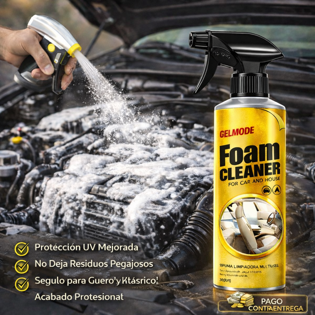 GELMODE® AUTO PRO - Espuma Limpiadora de Alto Rendimiento