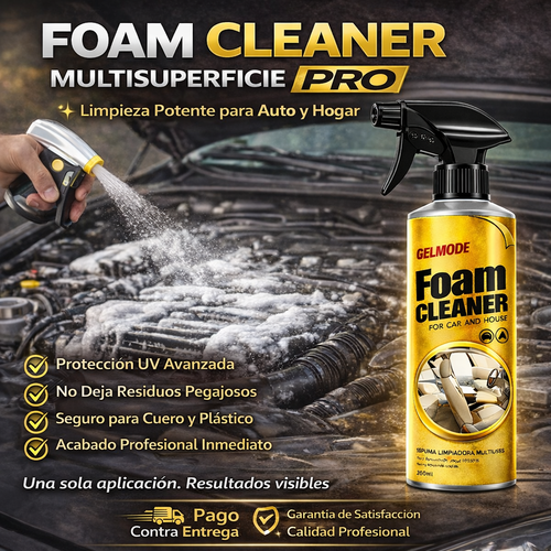 GELMODE® AUTO PRO - Espuma Limpiadora de Alto Rendimiento