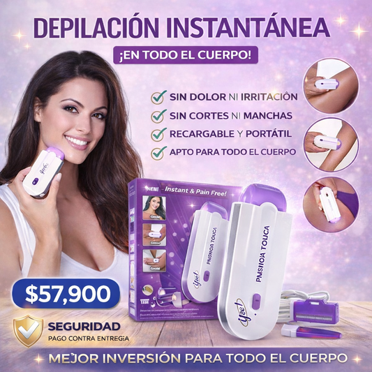 OFERTA HOY X2 Depiladora EpiLux®: Quita el vello de raíz y cuida tu piel