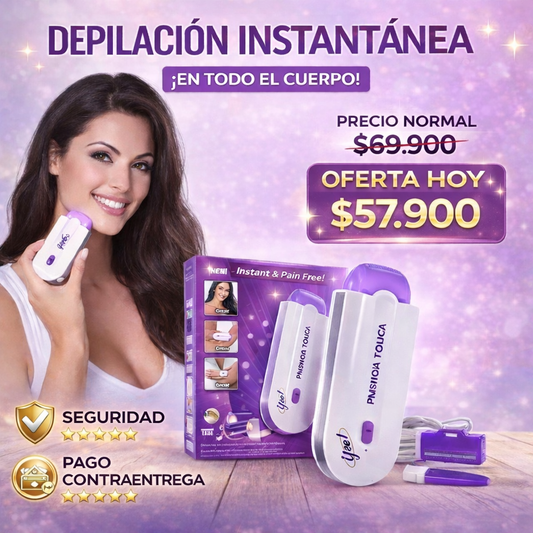 Depiladora EpiLux® en OFERTA HOY piel suave sin irritación