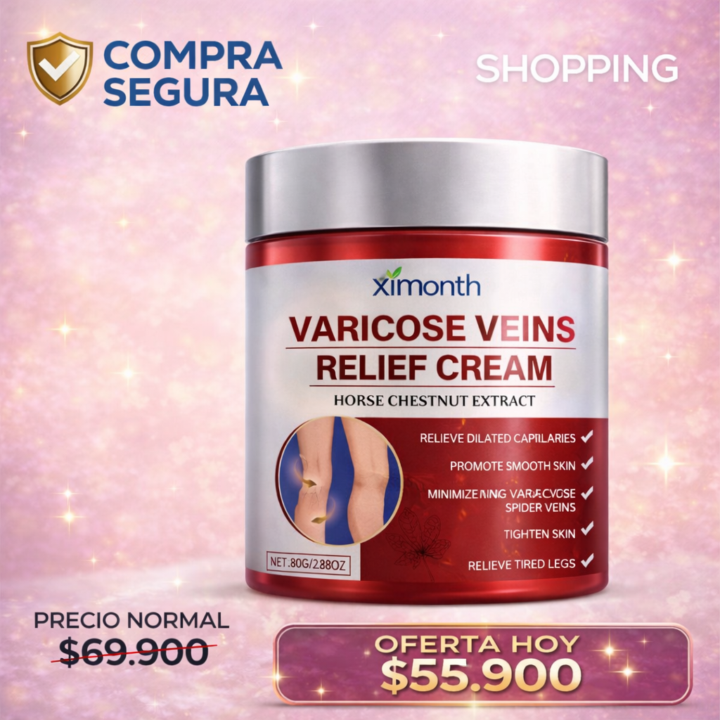 OFERTA HOY Crema VenaLux® - Alivia Las Varices y Arañitas (MEJOR PRECIO)
