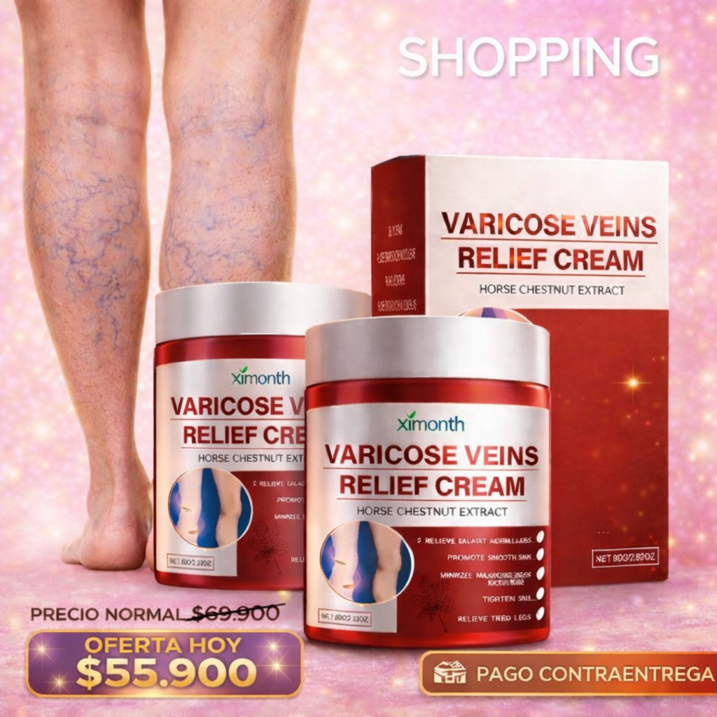 OFERTA HOY Crema VenaLux® - Alivia Las Varices y Arañitas (MEJOR PRECIO)