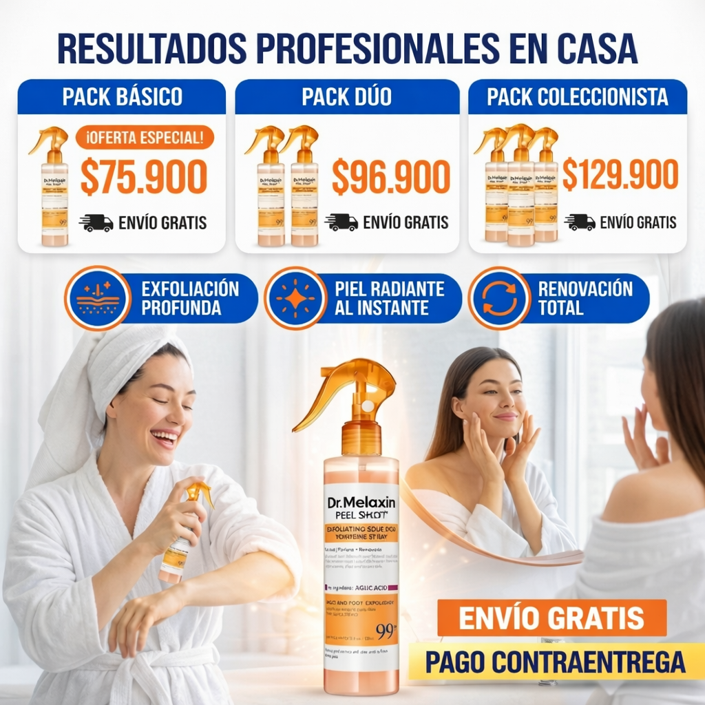 OFERTA MELAXIN™ Spray Renovador Antimanchas con Ácido Kójico y Cúrcuma