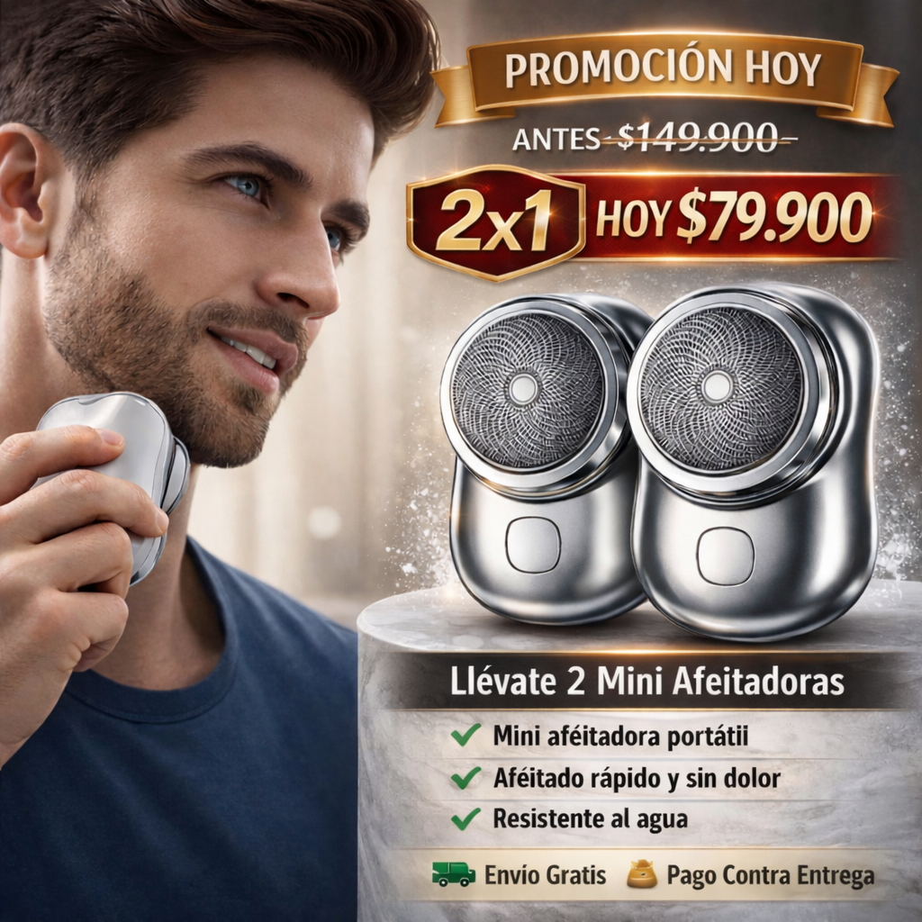 OFERTA 2X1 SharpMate®: Depilador Portátil (100% Original)