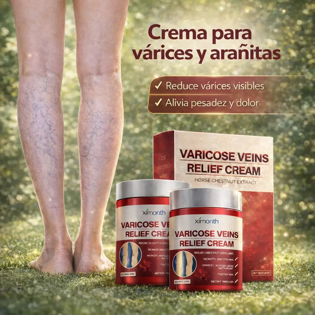 OFERTA LLEVA 2 UNIDADES Crema Para Varices® - Alivia Las Varices y Arañitas (100% Original)