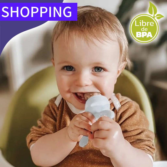 SUPER PRECIO FrutiBaby™ : Chupon de Silicona para Papillas y Frutas