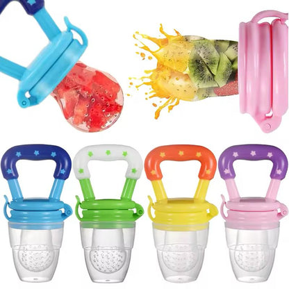 SUPER PRECIO FrutiBaby™ : Chupon de Silicona para Papillas y Frutas
