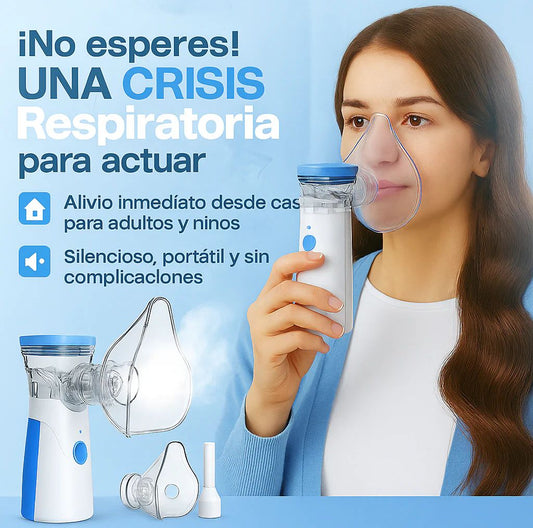 GRAN OFERTA LIQUIDACIÓN NebuliGo®: Nebulizador Portátil Pediátrico (100% Original)