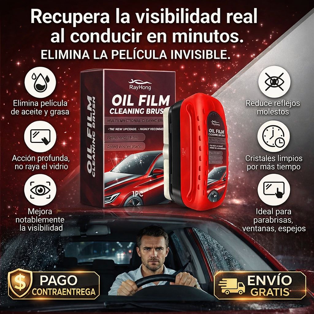 OFERTA HOY RayHong® – Aplicador Profesional Eliminador de Película de Aceite
