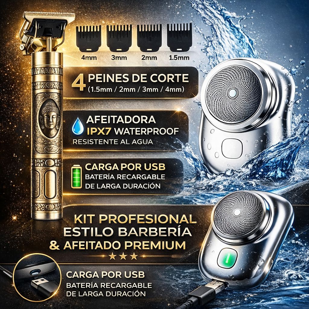 VELTOR Grooming Kit ✨ Precisión. Estilo. Confianza