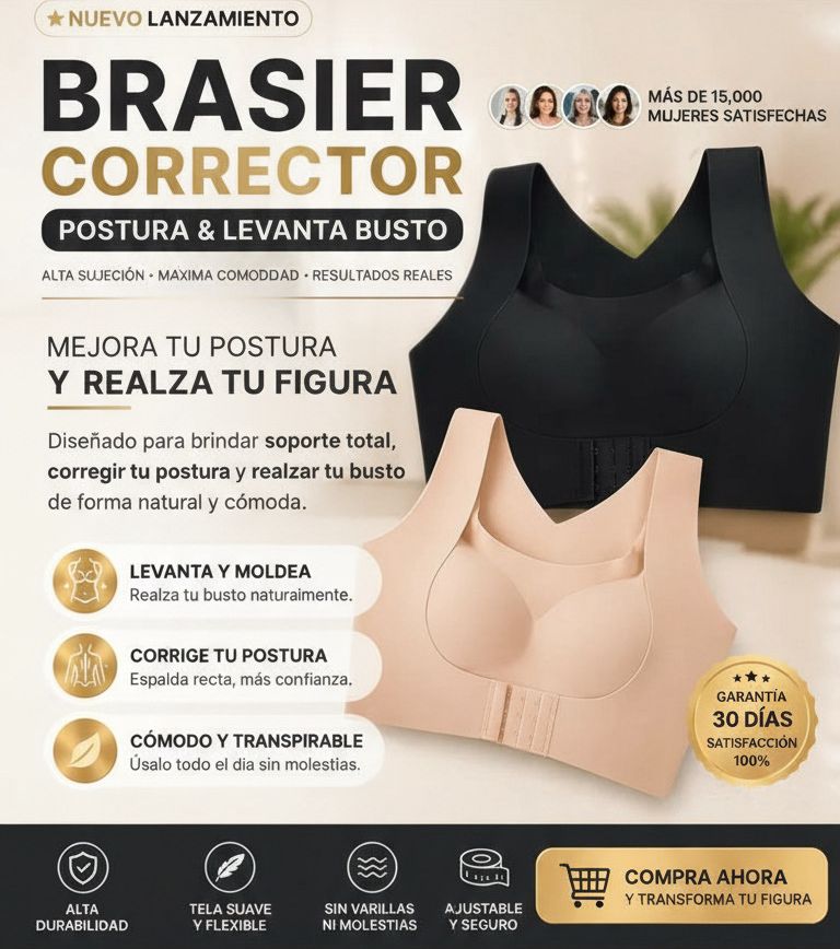 GRAN OFERTA BRASIER | Levanta busto y corrector de postura