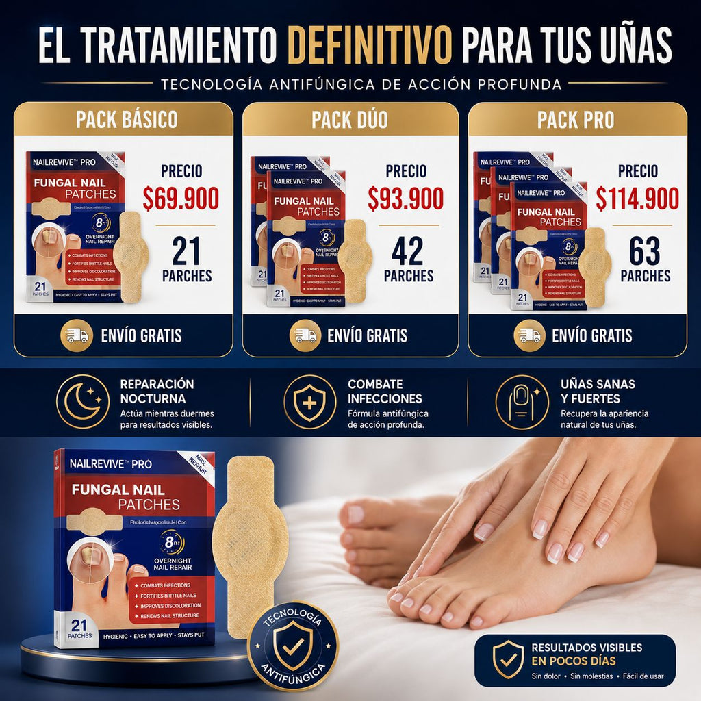 GRAN OFERTA NailRevive™ PRO | Tratamiento Antifúngico de Reparación Profunda para Uñas